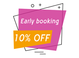 early booking discount icon
